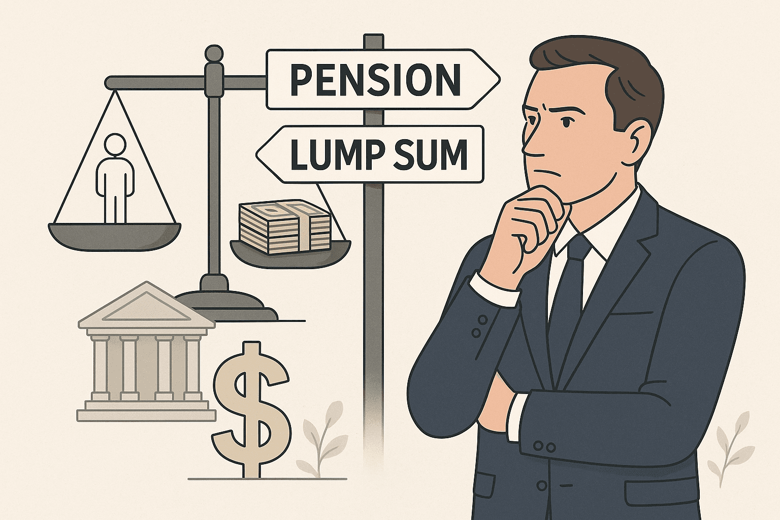 Pension or Lump Sum? A 5-Step Framework for the $500K Retirement Decision - Featured image