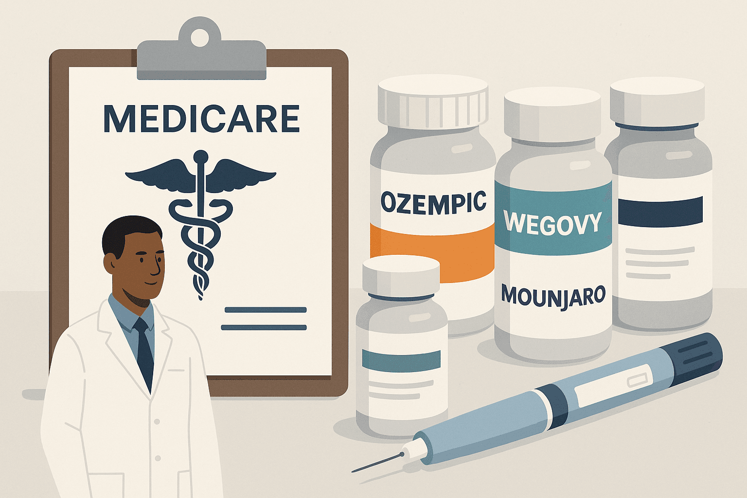 GLP-1 Drugs Covered by Medicare in 2026: Ozempic, Wegovy, Mounjaro & More - Featured image