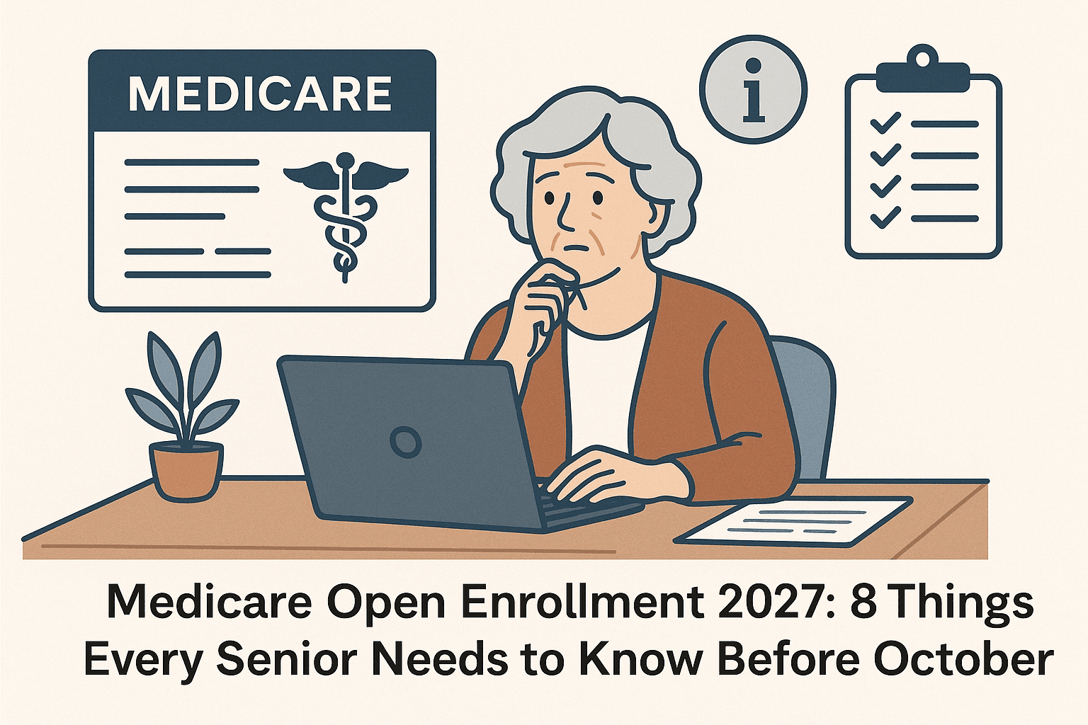 Medicare Open Enrollment 2027: 8 Things Every Senior Needs to Know Before October 15 - Featured image