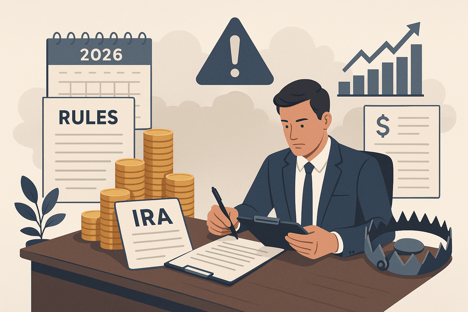 Inherited IRA Rules in 2026: The 7 Distribution Traps That Trigger Surprise Tax Bills - Featured image