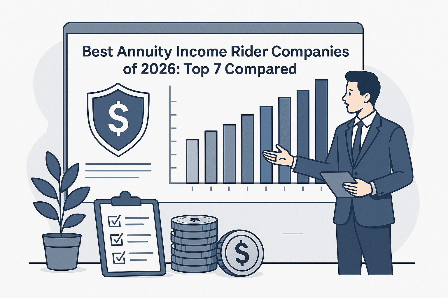 Best Annuity Income Rider Companies of 2026: Top 7 Compared - Featured image