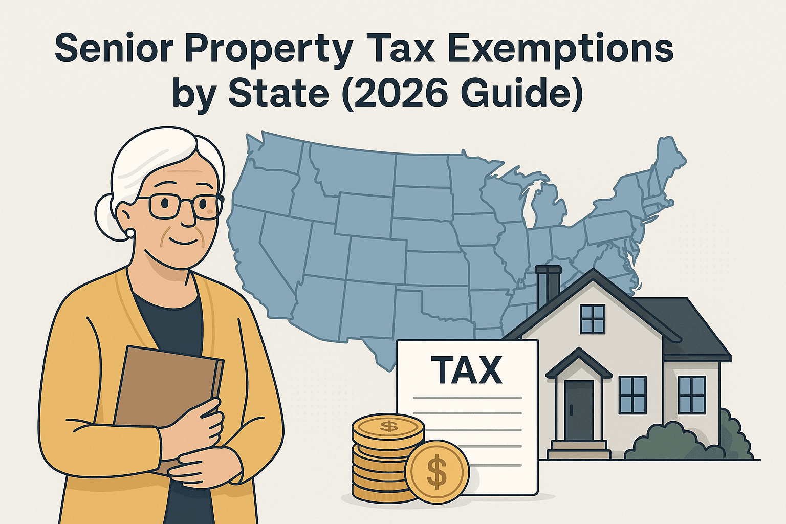 Senior Property Tax Exemptions by State (2026 Guide) - Featured image