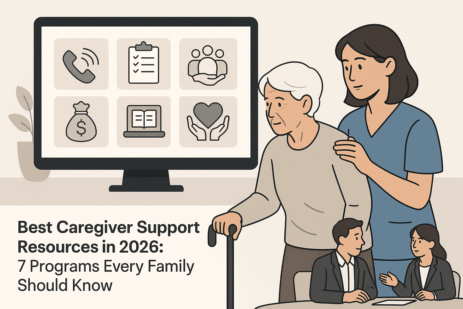 Best Caregiver Support Resources in 2026: 7 Programs Every Family Should Know - Featured image